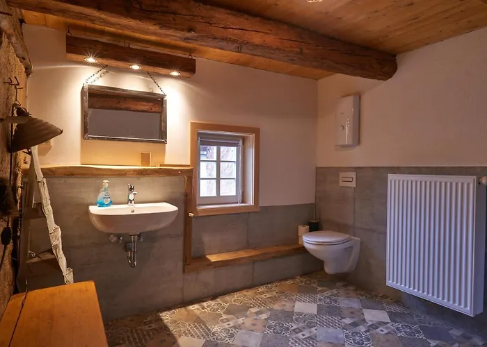 Doppelzimmer Dora Oberlausitzer Hof Vendégház *